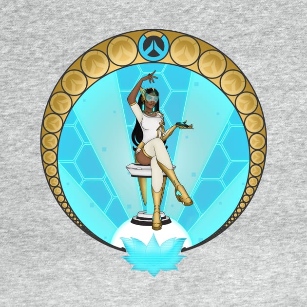 Art Nouveau Symmetra by hiwattart